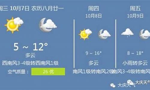 大庆地区天气预报未来30天详情_大庆地区