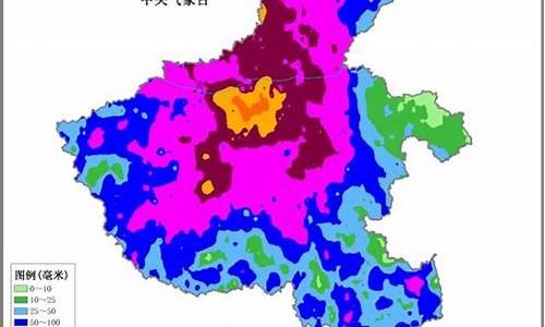 中央气象一周降雨预报最新_中央一周降水量