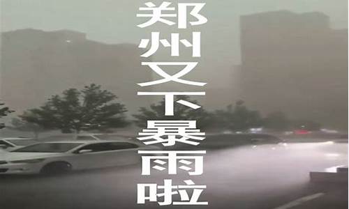 河南下大暴雨了_河南又下暴雨了